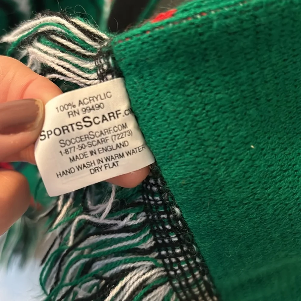 East side Firefighters pipes and drums scarf with fringe